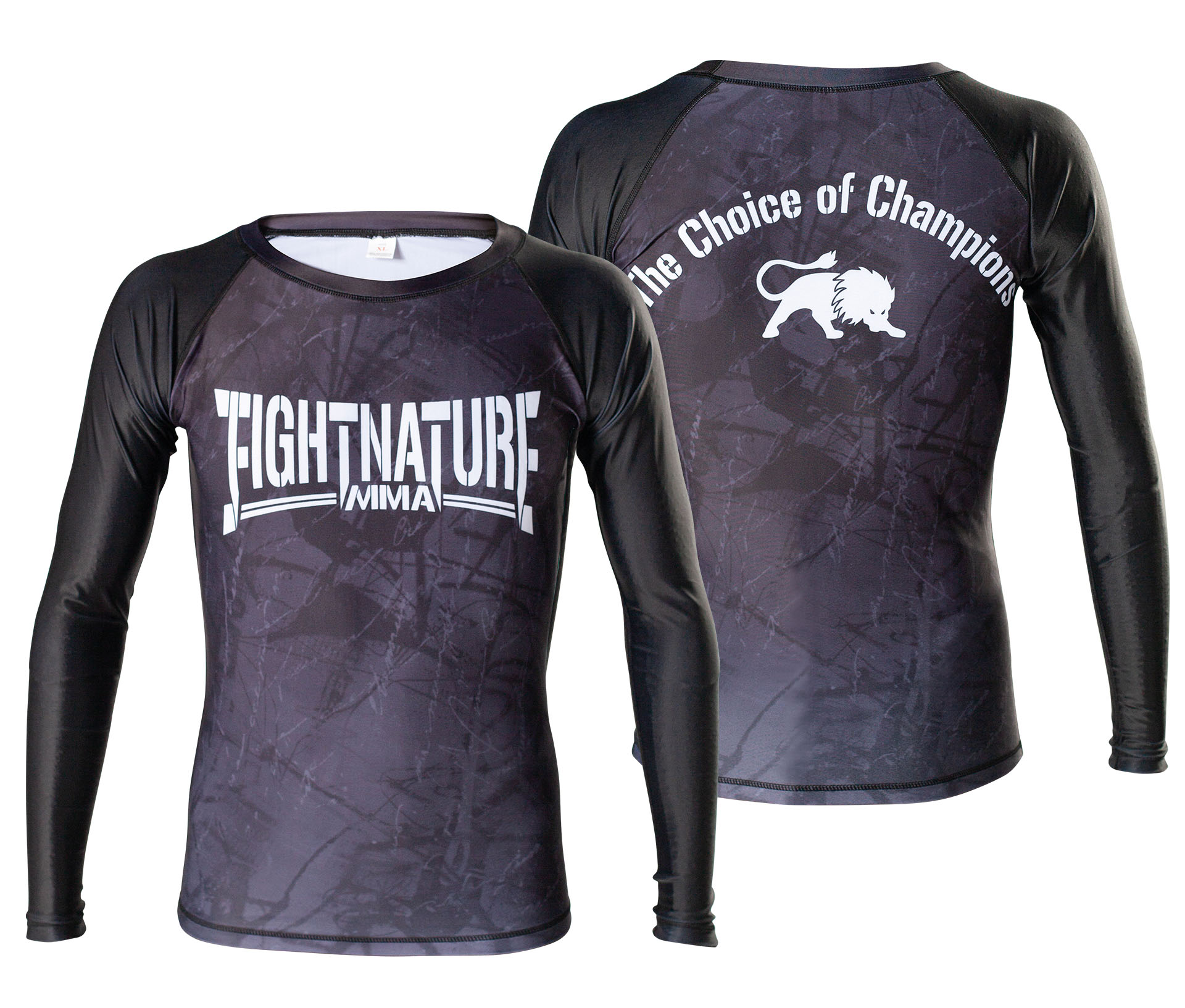 FIGHTNATURE Rashguard Langarm