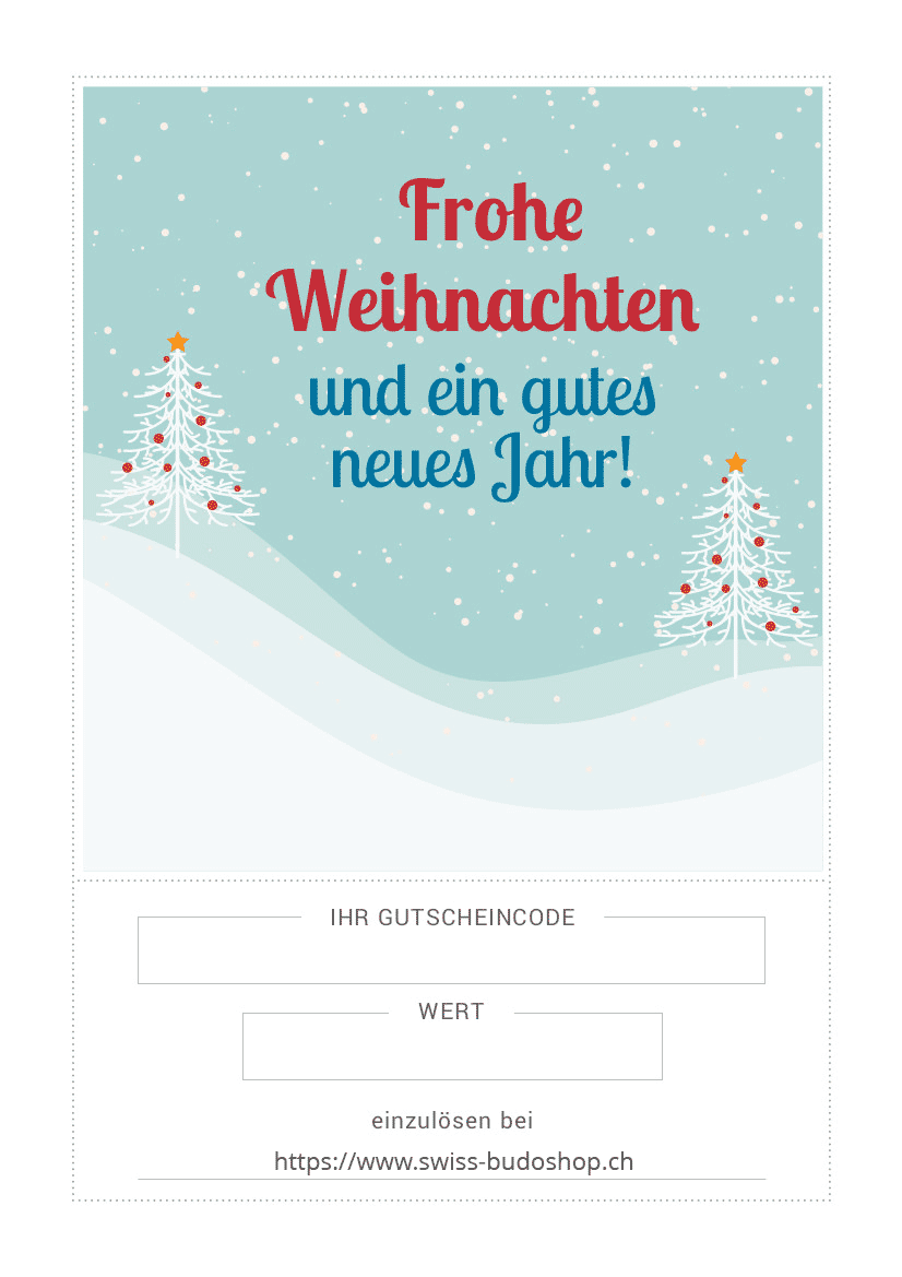 Geschenkgutschein, Weihnachten Variant 1