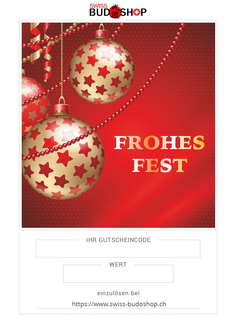 Geschenkgutschein, FROHES FEST