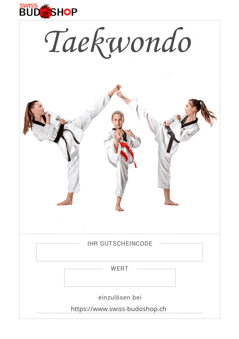 Geschenkgutschein, Taekwondo